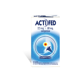 Actifed  2,5mg + 60mg 12 Compresse
