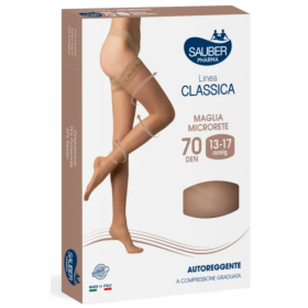 Sauber Linea Classica 70D Autoreggente Neutro TG. 5