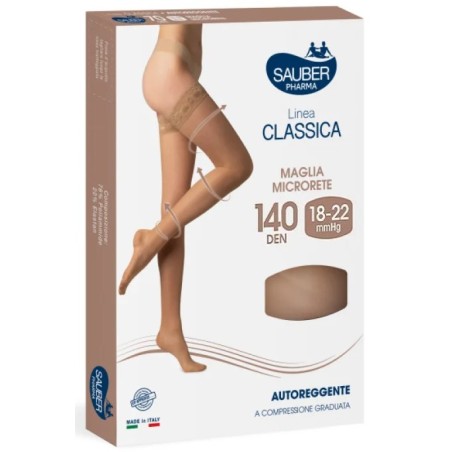 Sauber 140 Autoreggente N. Beige 4 Sauber 140 Autoreggente N. Beige 4