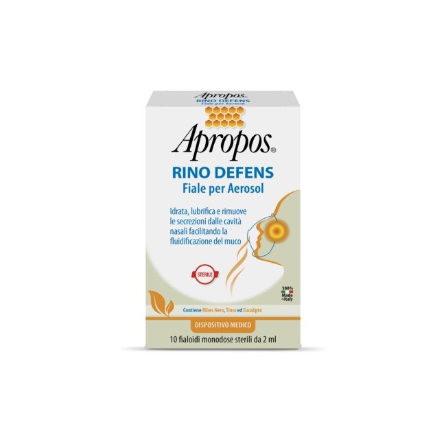 Apropos Rino Defens 10 Fiale Per Aerosol 2 Ml