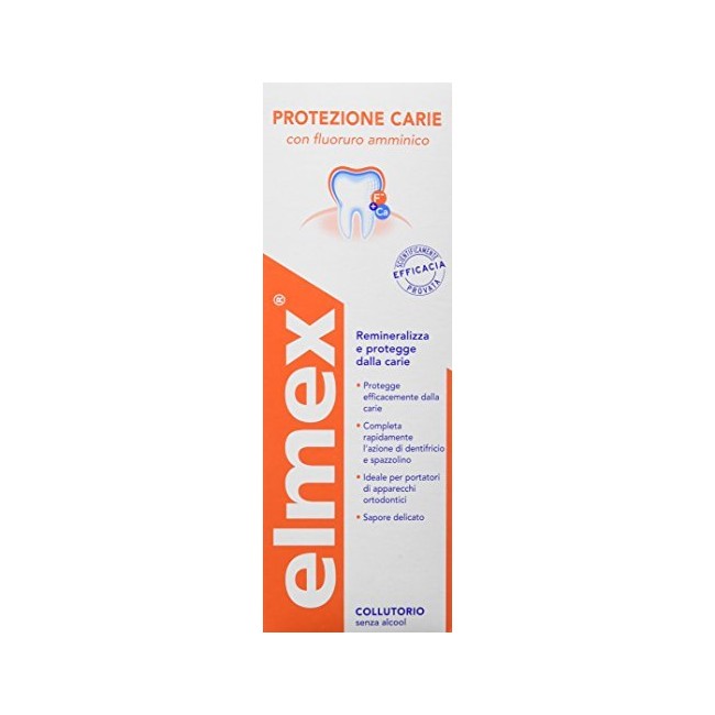 Elmex Protezione Carie Collutorio Fluoruro Amminico 400ml