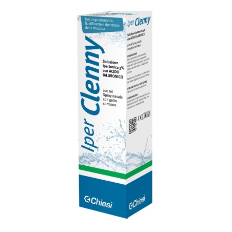 Iper Clenny Spray Nasale Soluzione Ipertonica Con Acido Ialuronico 100 ml Iper Clenny Spray Nasale Soluzione Ipertonica Con Acido Ialuronico 100 ml