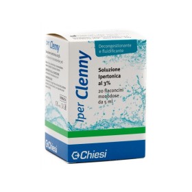 Clenny Iper Soluzione Ipertonica al 3% 20 Flaconcini Monodose da 5ml