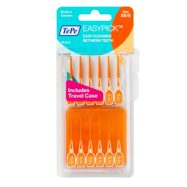 Tepe scovolini easypick extrasmall/small arancione 36 pezzi Tepe scovolini easypick extrasmall/small arancione 36 pezzi