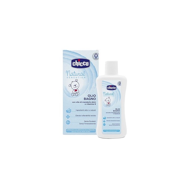 Chicco olio bagno natural sensation 200 ml