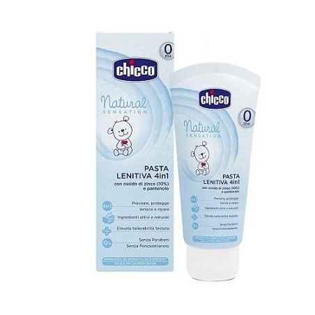 Chicco pasta lenitiva 4in1 natural sensation 100 ml Chicco pasta lenitiva 4in1 natural sensation 100 ml
