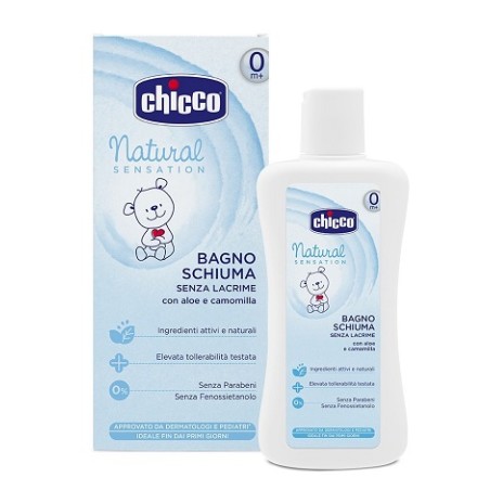 Chicco bagnoschiuma natural sensation 500 ml Chicco bagnoschiuma natural sensation 500 ml