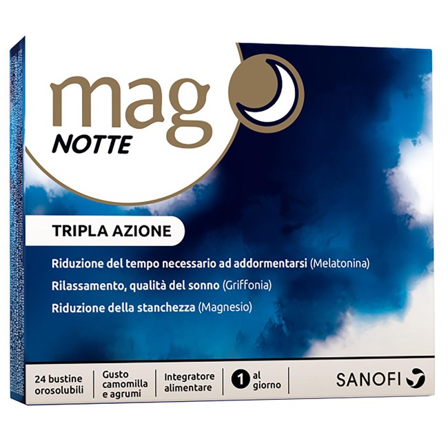 Mag notte 24 bustine orosolubili