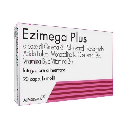Ezimega plus 20 capsule molli Ezimega plus 20 capsule molli