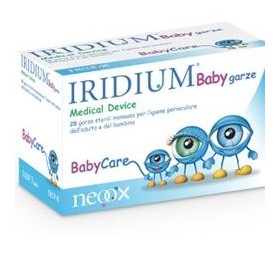 Garza oculare medicata iridium baby 28 pezzi