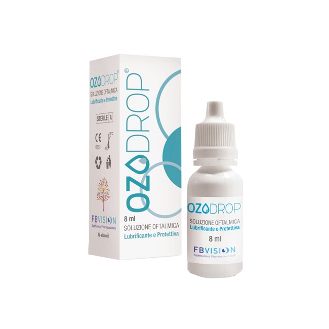 Ozodrop lipozoneye soluzione oftalmica base di olio ozonizzato in fosfolipidi 8 ml