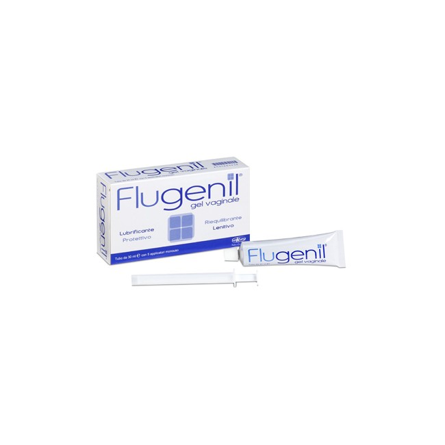 Gel vaginal flugenil 30ml ce + 5 applicatori vaginali