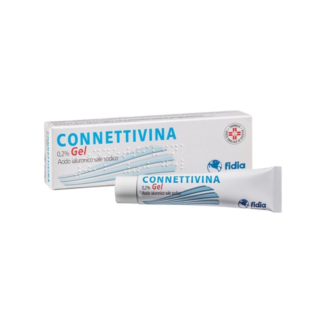 Connettivina 2 mg/g 2 mg/g gel 1 tubo da 30 g Connettivina 2 mg/g 2 mg/g gel 1 tubo da 30 g