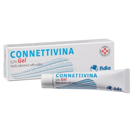 Connettivina 2 mg/g 2 mg/g gel 1 tubo da 30 g Connettivina 2 mg/g 2 mg/g gel 1 tubo da 30 g