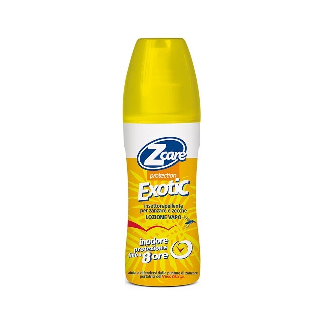 ZCare Protection Exotic Vapo Lozione No Gas Inodore 100 ml ZCare Protection Exotic Vapo Lozione No Gas Inodore 100 ml