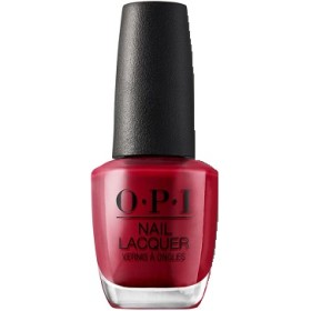 Opi nail lacquer l72 opi red