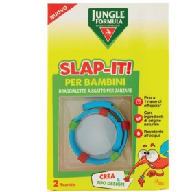 Jungle FormulaSlap-It Braccialetto Anti-Zanzare  Bambini+ 2 Ricariche