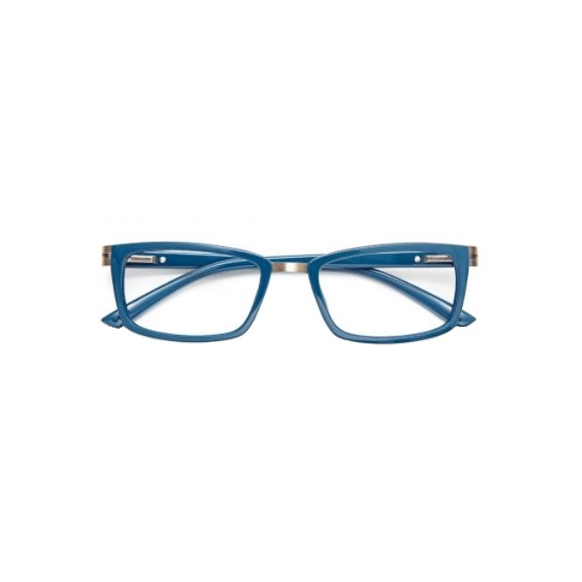 Occhiale da lettura premontato twins platinum lugano blu +1,00 Occhiale da lettura premontato twins platinum lugano blu +1,00