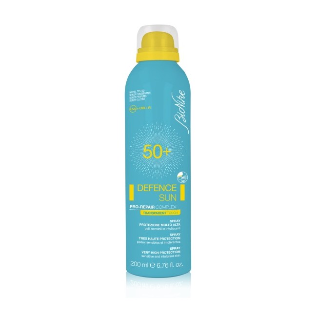 Bionike defence sun spray transparent touch spf 50+ 200 ml Bionike defence sun spray transparent touch spf 50+ 200 ml