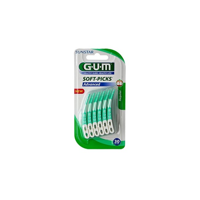 Gum Softpicks Advance Scovolino Small Gomma 30 Pezzi Gum Softpicks Advance Scovolino Small Gomma 30 Pezzi
