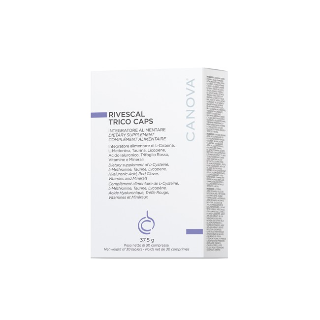 Canova Rivescal Trico Capsule 30 Compresse Nuova Confezione Canova Rivescal Trico Capsule 30 Compresse Nuova Confezione