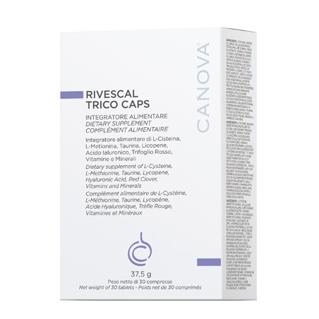Canova Rivescal Trico Capsule 30 Compresse Nuova Confezione Canova Rivescal Trico Capsule 30 Compresse Nuova Confezione