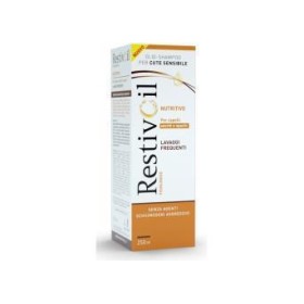 RestivOil Fisiologico Nutritivo Shampoo per Capelli Secchi e Opachi Lavaggi Frequenti 250ml