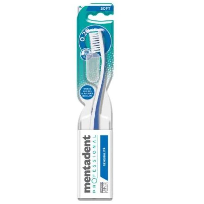 Mentadent Spazzolino Gengive Delicate Setole Morbide Mentadent Spazzolino Gengive Delicate Setole Morbide