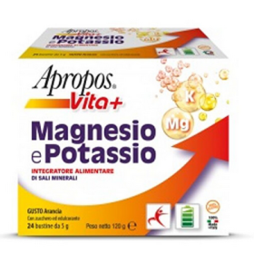 Apropos Vita+ Magnesio Potassio 24 Bustine