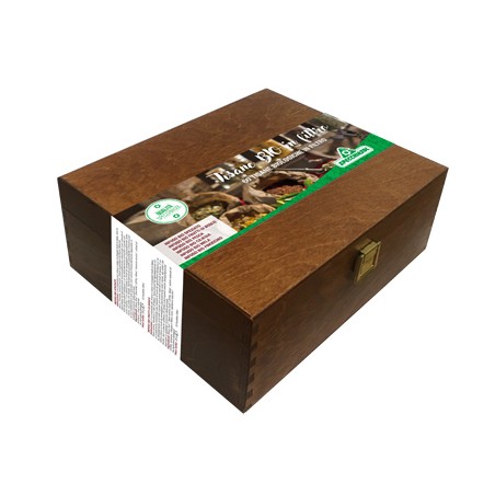 Prestige scatola legno 60 filtri bio con infuso bio finocchio + infuso bio speziato + infuso bio frutti di bosco + infuso bio pe Prestige scatola legno 60 filtri bio con infuso bio finocchio + infuso bio speziato + infuso bio frutti di bosco + infuso bio pe