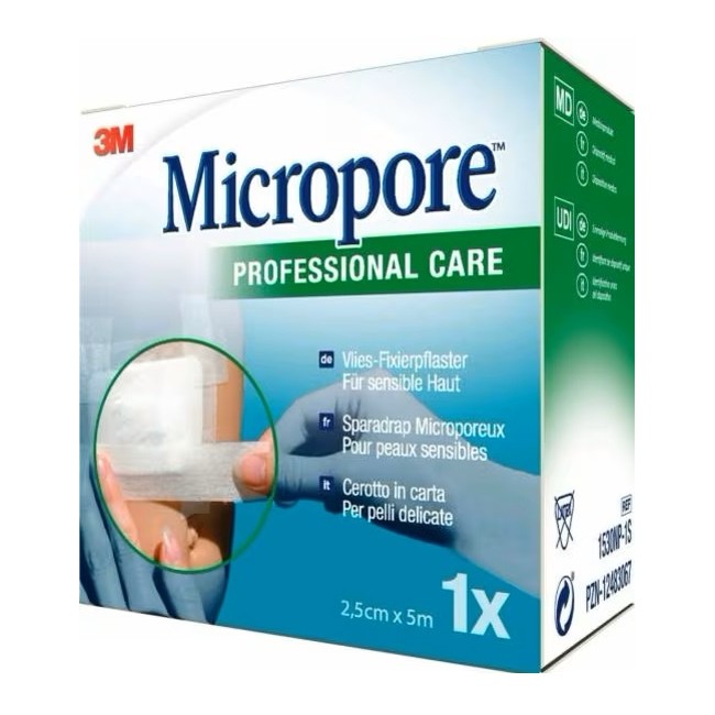 Cerotto In Carta 3m Micropore Surgical Tape M5x25mm Refill