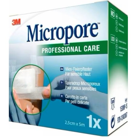 Cerotto In Carta 3m Micropore Surgical Tape M5x25mm Refill