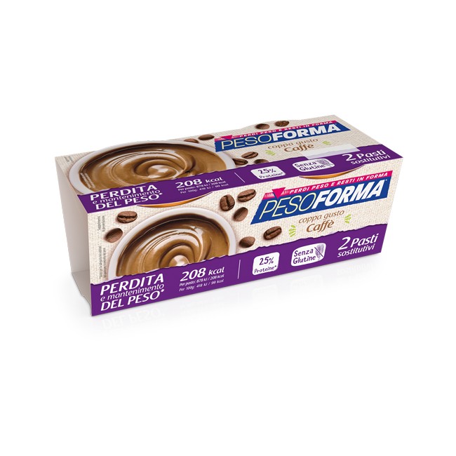 Pesoforma coppa caffe' 2 x 210 g