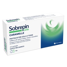 Sobrepin Gola Caramelle 20 Pastiglie Gusto Balsamico