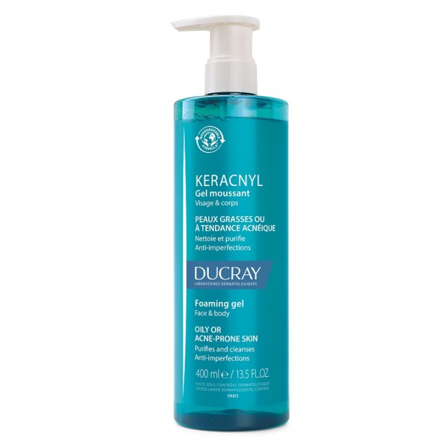 Ducray Keracnyl Gel detergente per il corpo