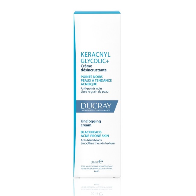 Ducray Keracnyl Glycolic+ Crema purificante per pelle grassa Ducray Keracnyl Glycolic+ Crema purificante per pelle grassa