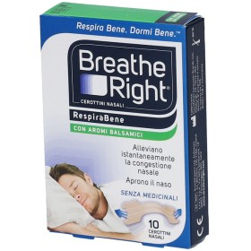 Cerotti nasali breath right balsamici 10 pezzi