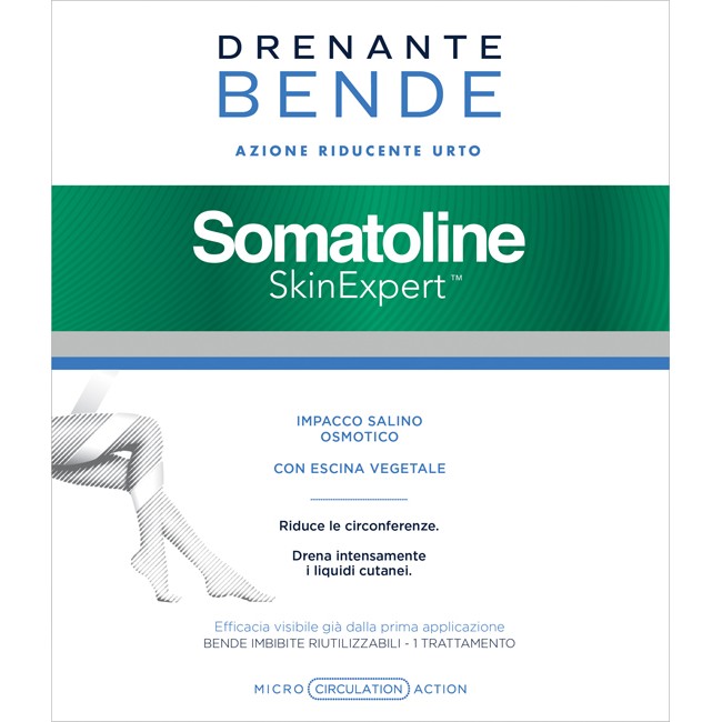 Somatoline Skin Expert Bende Snellenti Drenanti Kit Ricarica Somatoline Skin Expert Bende Snellenti Drenanti Kit Ricarica