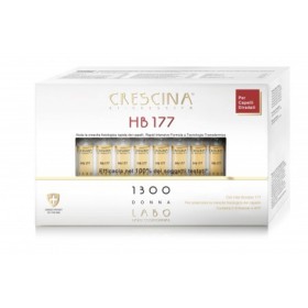 Crescina Ri-Crescita HB177 | Trattamento per la Crescita dei Capelli - 40 Fiale da 3,5 ml