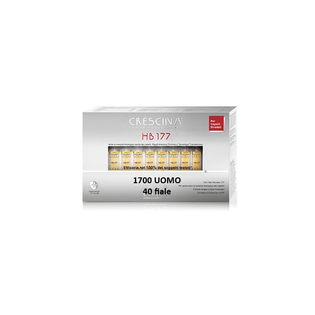 Crescina Isole Follicolari hb177 1700 Uomo 40 fiale 3,5 ml