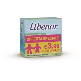 Libenar Soluzione Isotonica 15 Flaconcini da 5 ml taglio prezzo