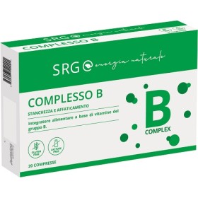 SRG Complesso B Integratore per energia e sistema immunitario 20 compresse