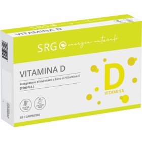 SRG Vitamina D per ossa, muscoli e immunità 30 compresse