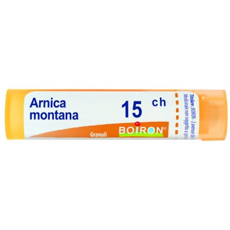 Arnica montana 15ch diluizione hahnemanniana centesimale in granuli
