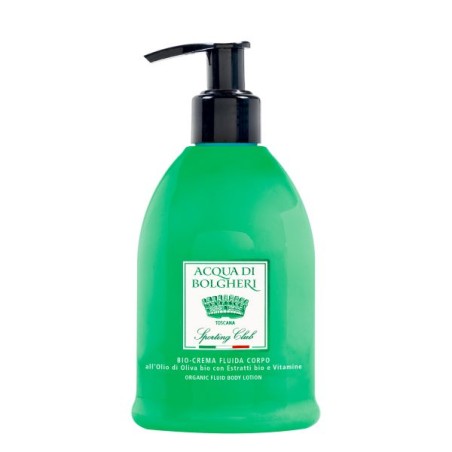 Acqua di Bolgheri Bio Crema Fluida Corpo Sporting Club 300ml