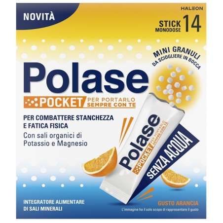 Polase Pocket Gusto Arancia 14 Stick Monodose Polase Pocket Gusto Arancia 14 Stick Monodose
