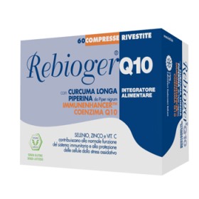 Rebioger Q10 Integratore antiossidante per difese immunitarie 60 compresse\