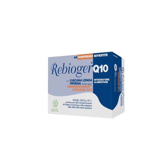 Rebioger Q10 Integratore antiossidante per difese immunitarie 60 compresse\
