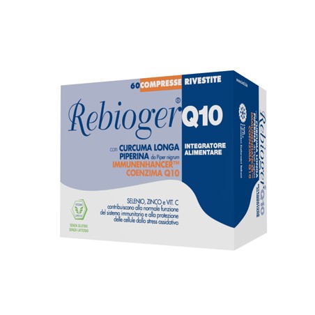 Rebioger Q10 Integratore antiossidante per difese immunitarie 60 compresse\