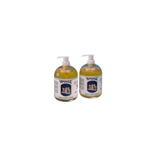 L'amande marseille sapobne liquido vegetale olii essenziali 500 ml L'amande marseille sapobne liquido vegetale olii essenziali 500 ml